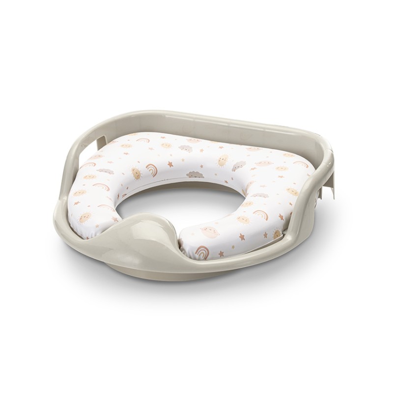 SOFT TOILET SEAT PLANETS BEIGE