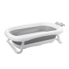 FOLDING BATHTUB 83 CM WITH PLUG ROYAL GREY