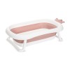 FOLDING BATHTUB 83 CM WITH PLUG ROYAL NORDIC PINK