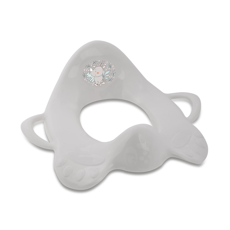 TOILET SEAT COMIC GREY