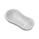 BATH 84 WITH PLUG/ANTI SLIP MAT LITTLE STARS GREY BATH 84 WITH PLUG/ANTI SLIP MAT LITTLE STARS GREY