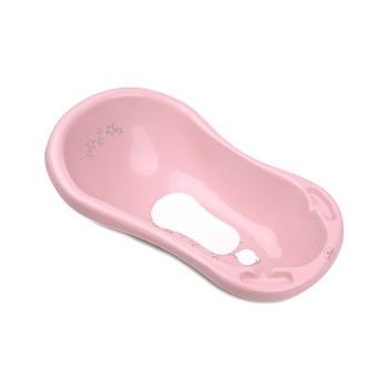 BATH 84 WITH PLUG/ANTI SLIP MAT  LITTLE STARS PINK