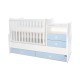 BED COMBO 172/72 WHITE/BABY BLUE BED COMBO 172/72 WHITE/BABY BLUE