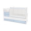 BED COMBO 172/72 WHITE/BABY BLUE