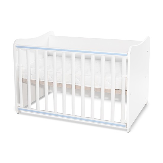 BED COMBO 172/72 WHITE/BABY BLUE BED COMBO 172/72 WHITE/BABY BLUE