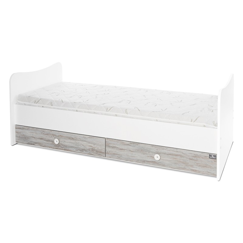 BED COMBO 172/72 WHITE/ARTWOOD