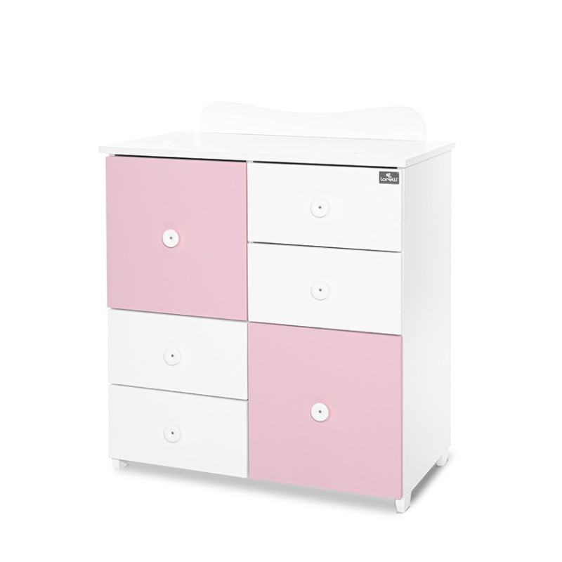 CUPBOARD NEW  COLOUR WHITE/ORCHID PINK