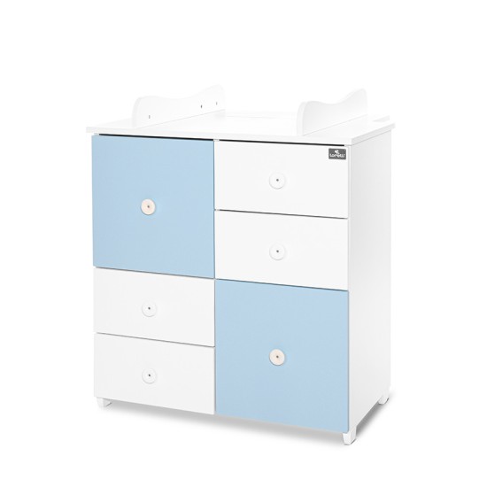 CUPBOARD NEW COLOUR WHITE/BABY BLUE CUPBOARD NEW COLOUR WHITE/BABY BLUE