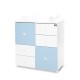CUPBOARD NEW COLOUR WHITE/BABY BLUE CUPBOARD NEW COLOUR WHITE/BABY BLUE