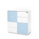CUPBOARD NEW COLOUR WHITE/BABY BLUE CUPBOARD NEW COLOUR WHITE/BABY BLUE