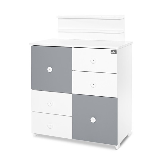 CUPBOARD NEW COLOUR WHITE/STONE GREY CUPBOARD NEW COLOUR WHITE/STONE GREY