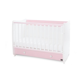 BED DREAM NEW 60/120 COLOUR WHITE/ORCHID PINK