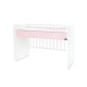 BED DREAM NEW 60/120 COLOUR WHITE/ORCHID PINK