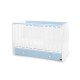 BED DREAM NEW 60/120 COLOUR WHITE/BABY BLUE BED DREAM NEW 60/120 COLOUR WHITE/BABY BLUE