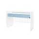BED DREAM NEW 60/120 COLOUR WHITE/BABY BLUE BED DREAM NEW 60/120 COLOUR WHITE/BABY BLUE
