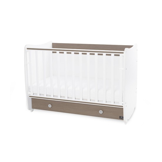 BED DREAM 60/120 WHITE/COFFEE NEW BED DREAM 60/120 WHITE/COFFEE NEW