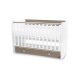 BED DREAM 60/120 WHITE/COFFEE NEW BED DREAM 60/120 WHITE/COFFEE NEW