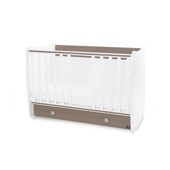 BED DREAM 60/120 WHITE/COFFEE NEW BED DREAM 60/120 WHITE/COFFEE NEW