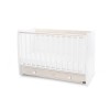 BED DREAM  60/120 WHITE/LIGHT OAK NEW