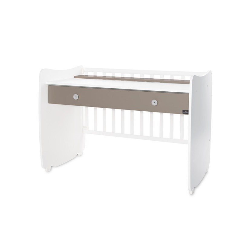 BED DREAM  60/120 COLOUR WHITE/STRING NEW