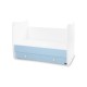 BED DREAM 70/140 NEW COLOUR WHITE/BABY BLUE BED DREAM 70/140 NEW COLOUR WHITE/BABY BLUE