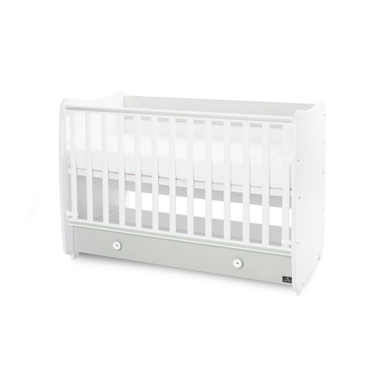 BED DREAM 70/140 NEW  COLOUR WHITE/MILKY GREEN