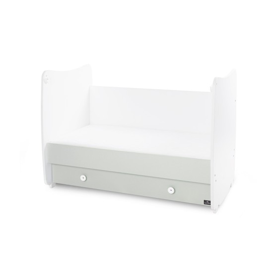 BED DREAM 70/140 NEW  COLOUR WHITE/MILKY GREEN