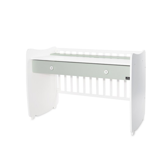 BED DREAM 70/140 NEW  COLOUR WHITE/MILKY GREEN