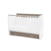 BED DREAM 70/140 COLOUR WHITE/COFFEE NEW