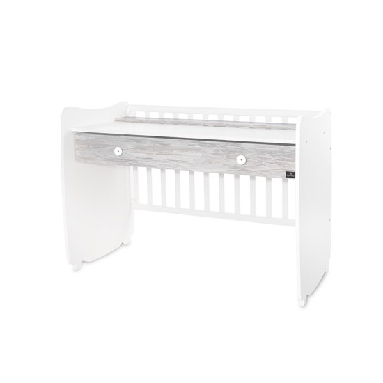 BED DREAM 70/140 NEW  COLOUR WHITE/ARTWOOD