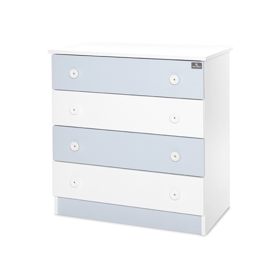 DRESSER NEW WHITE/BABY BLUE DRESSER NEW WHITE/BABY BLUE