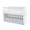 BED MATRIX NEW 60/120 WHITE/BABY BLUE-2BOX