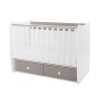 BED MATRIX NEW 60/120 WHITE/STRING-2BOX