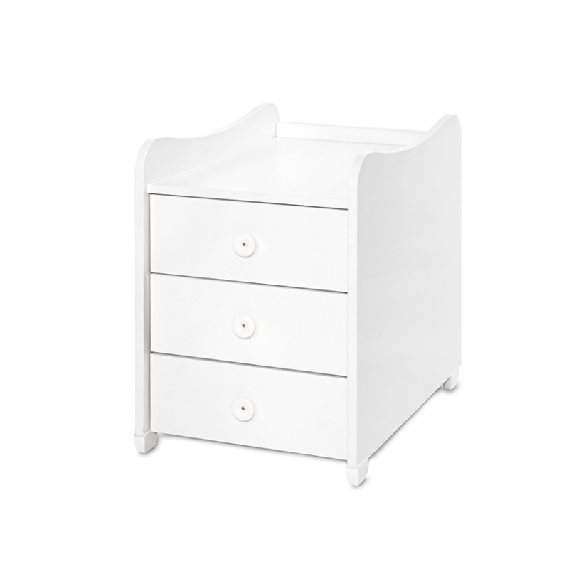 BED MAXI PLUS 70/160 TRIO WHITE