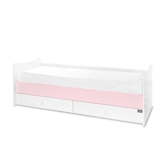 BED MAXI PLUS NEW 70/160 WHITE/ORCHID PINK
