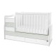 BED MAXI PLUS NEW 70/160 WHITE/MILKY GREEN