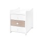 BED MAXI PLUS NEW 70/160 WHITE/AMBER BED MAXI PLUS NEW 70/160 WHITE/AMBER