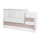 BED MAXI PLUS NEW 70/160 WHITE/AMBER BED MAXI PLUS NEW 70/160 WHITE/AMBER