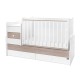 BED MAXI PLUS NEW 70/160 WHITE/AMBER BED MAXI PLUS NEW 70/160 WHITE/AMBER