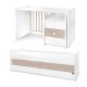 BED MAXI PLUS NEW 70/160 WHITE/AMBER BED MAXI PLUS NEW 70/160 WHITE/AMBER
