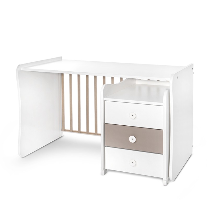 BED MAXI PLUS NEW 70/160 WHITE/STRING