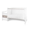 BED MAXI PLUS NEW 70/160 WHITE/STRING