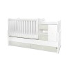 BED MINI MAX NEW 190/72 COLOUR WHITE/MILKY GREEN