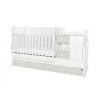 BED MINI MAX NEW 190/72 COLOUR WHITE/MILKY GREEN
