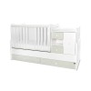 BED MINI MAX NEW 190/72 COLOUR WHITE/MILKY GREEN