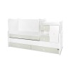 BED MINI MAX NEW 190/72 COLOUR WHITE/MILKY GREEN