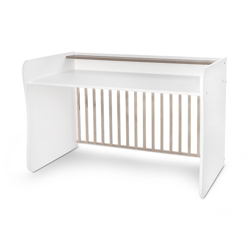 BED MINI MAX 190/72 COLOUR WHITE/COFFE NEW