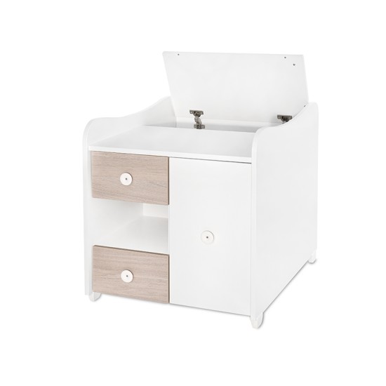 BED MINI MAX 190/72 COLOUR WHITE/AMBER NEW BED MINI MAX 190/72 COLOUR WHITE/AMBER NEW