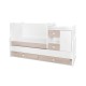 BED MINI MAX 190/72 COLOUR WHITE/AMBER NEW BED MINI MAX 190/72 COLOUR WHITE/AMBER NEW