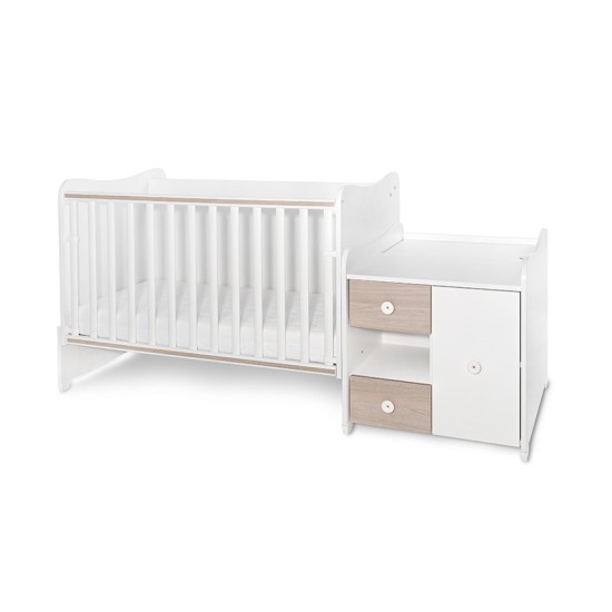 BED MINI MAX 190/72 COLOUR WHITE/AMBER NEW BED MINI MAX 190/72 COLOUR WHITE/AMBER NEW